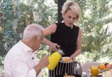 Ana Maria faz “mesa masculina” para Antônio Fagundes e é criticada