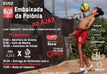 Projeto Ajax da estrutural recebe doações de uniformes da embaixada da polônia