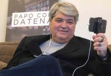 Internautas comparam novo cenário de Datena com Quarto Branco do BBB