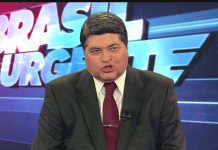 Datena desmente fim de Brasil Urgente, mesmo em caso de candidatura