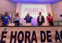 Agir 36 fecha apoio com Governador Ibaneis Rocha e Celina leão