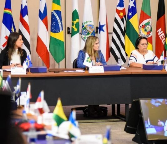 Governadora em exercício Celina Leão se destaca na reunião do Fórum Nacional de Governadores