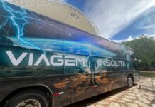 CIÊNCIA EM MOVIMENTO: Ônibus imersivo Viagem Insólita leva tecnologia, diversão e conhecimento a milhares de pessoas no DF