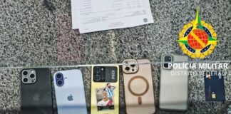 Quadrilha especializada em furto de celulares é presa após evento de samba