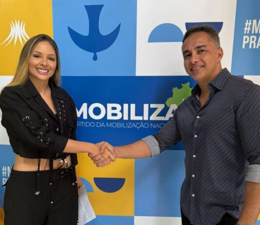 LETÍCIA SAMPAIO filia ao MOBILIZA (33) e vê chances reais de GANHAR as ELEIÇÕES em 2026