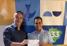 Sardinha se Filia ao Mobiliza 33 e Reforça Trio para a CLDF