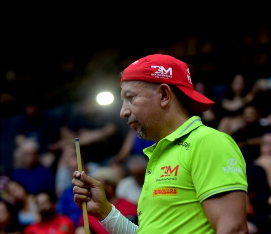 Brasília recebe o 1º Campeonato Nacional de Sinuca com duelo entre Baianinho de Mauá e Gugu Sem Medo